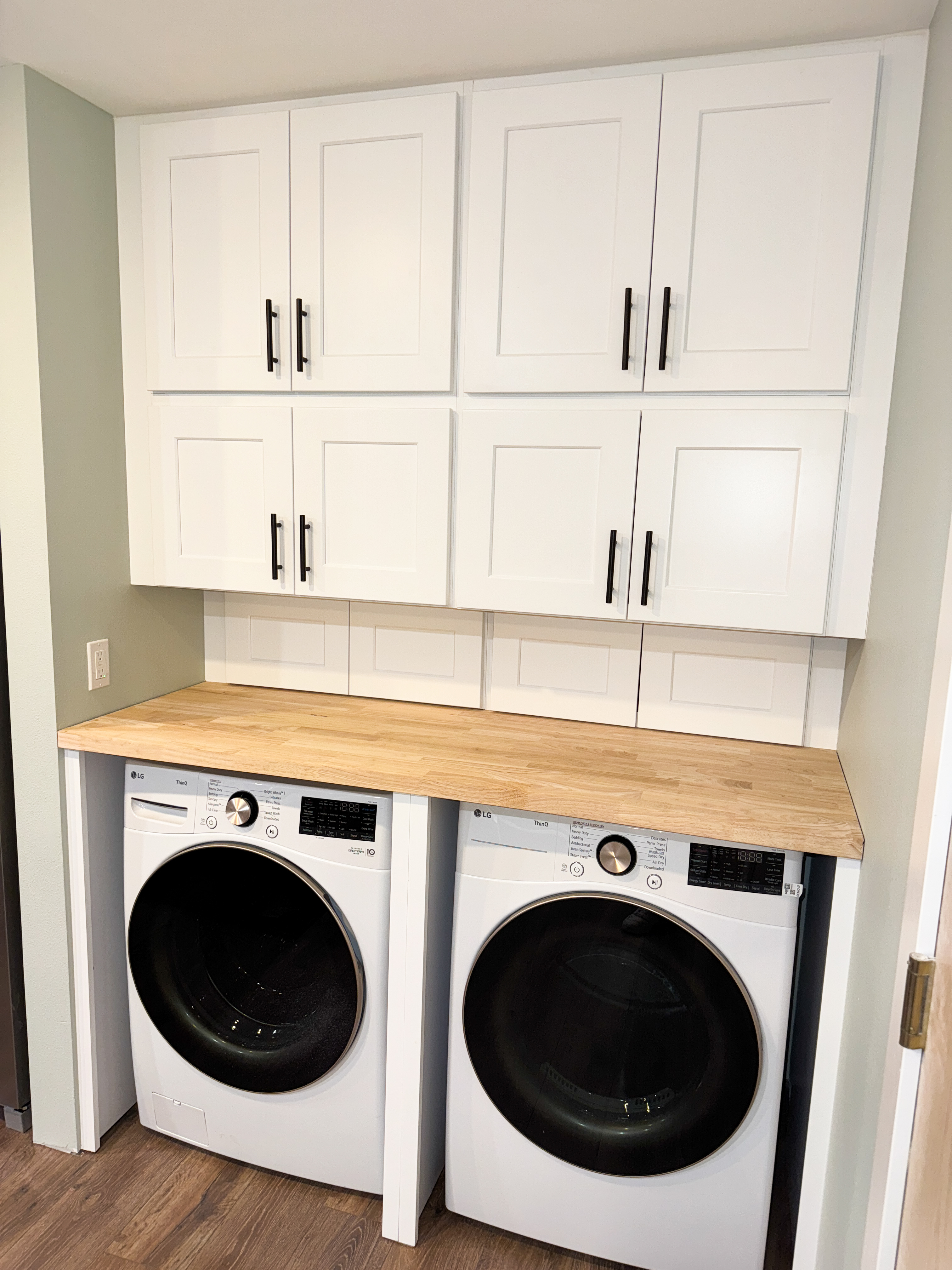 Modern kitchen renovation with custom cabinetry