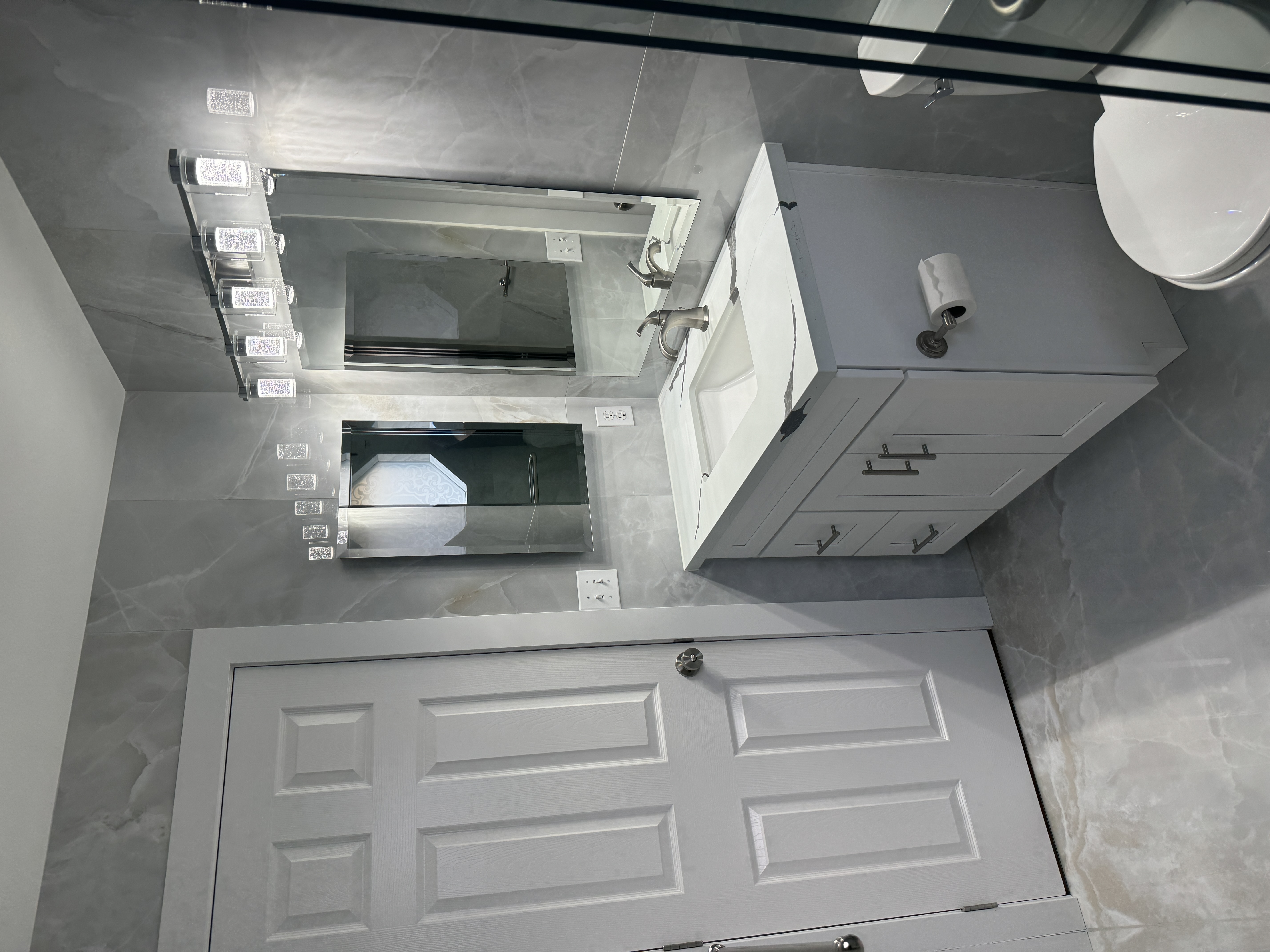 Bathroom remodel project 1
