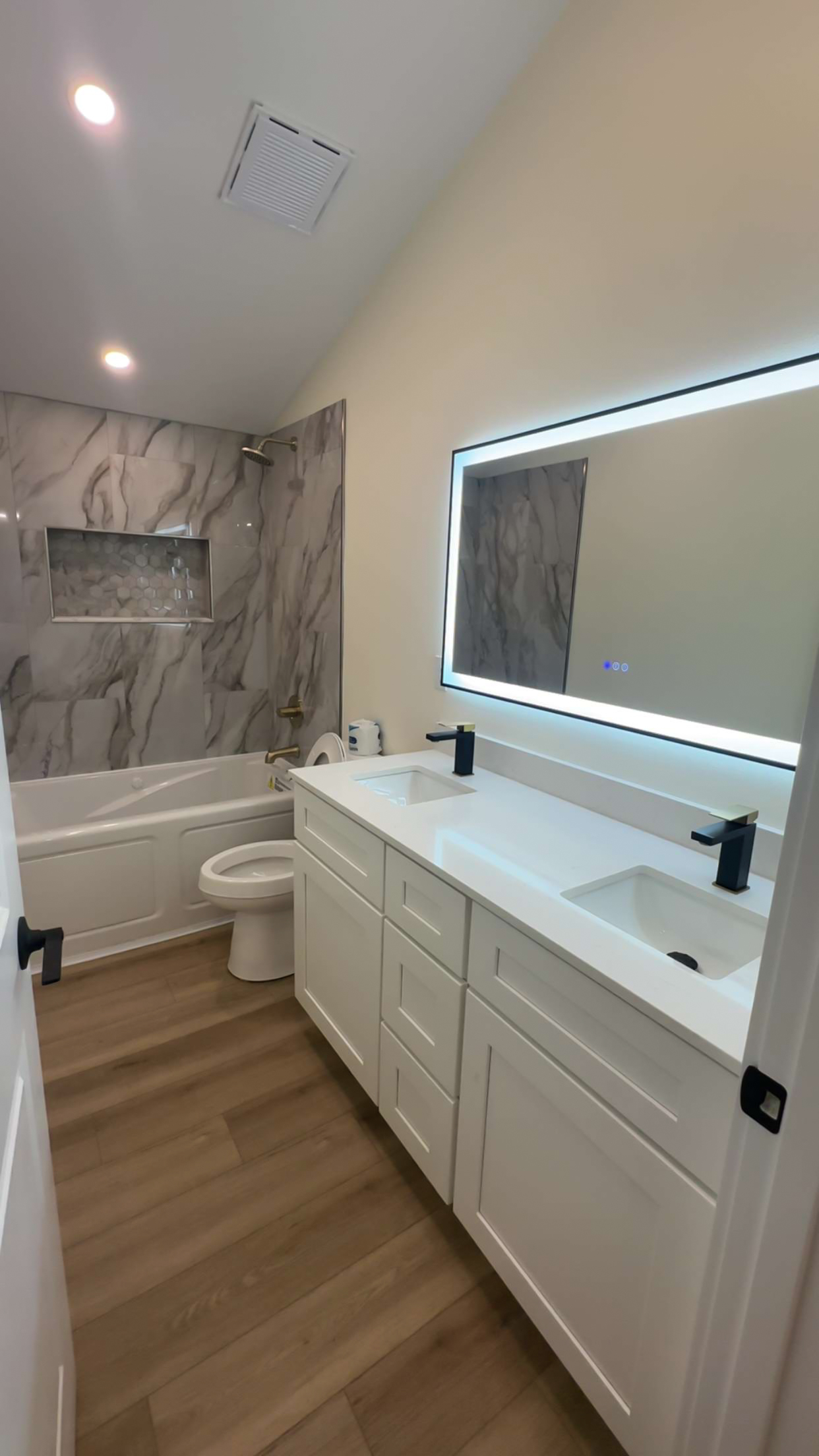 Bathroom remodel project 3
