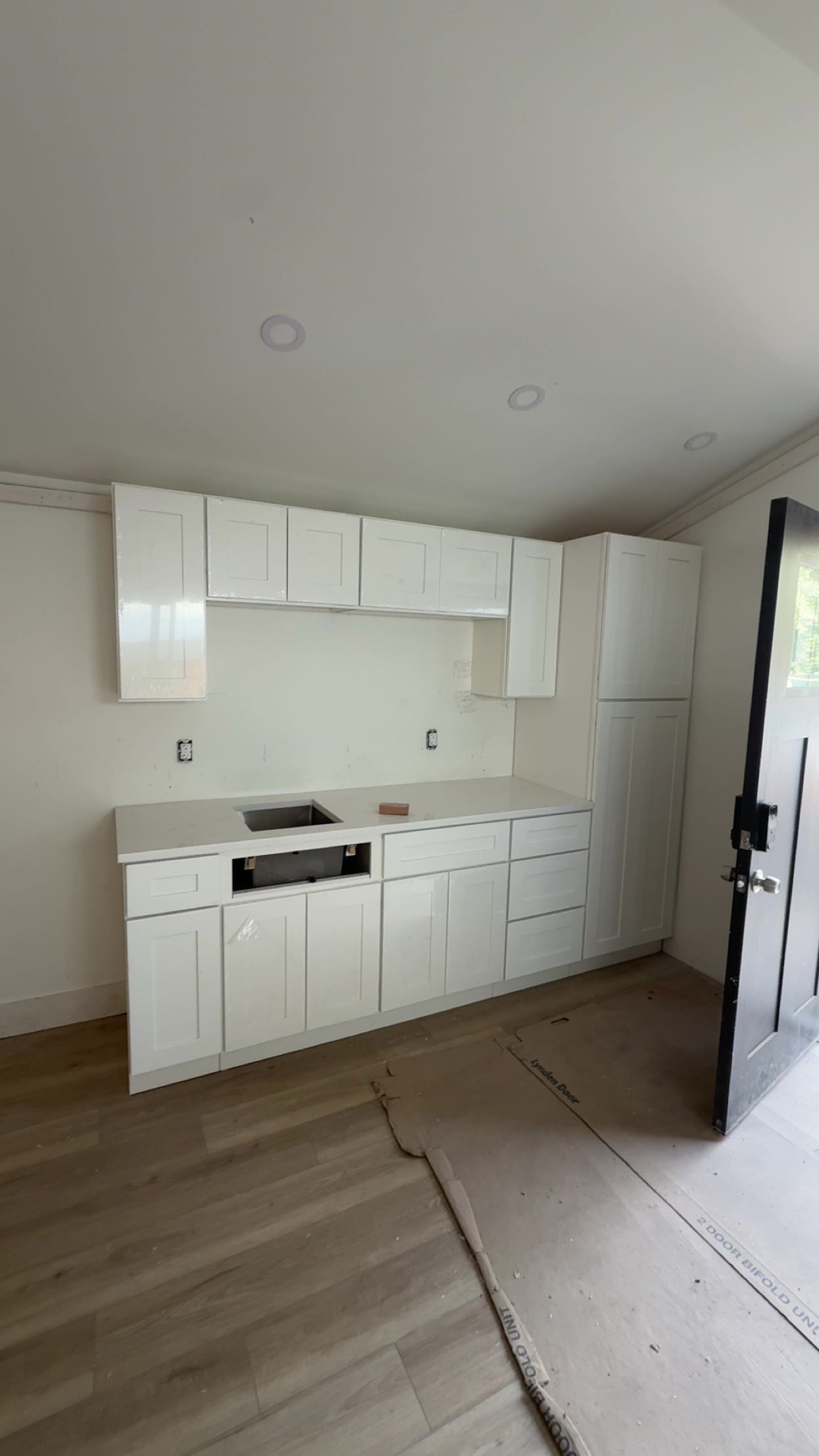 Open concept kitchen remodel