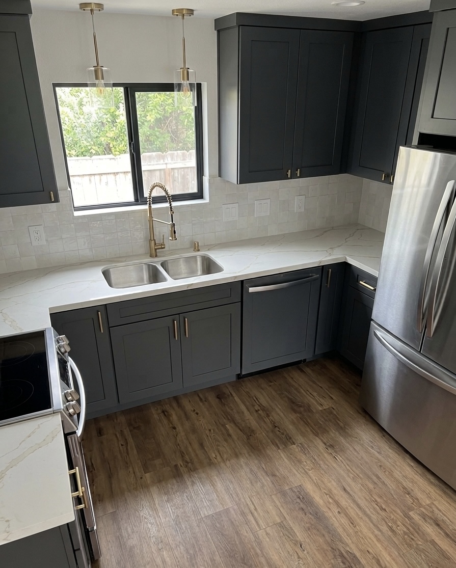 Kitchen after remodel